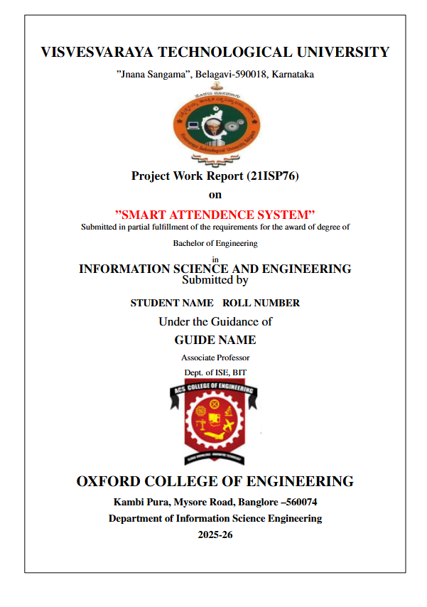 Smart Attendance System